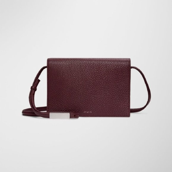 Aritzia Handbags - Aritzia Auxiliary Calisch Crossbody Bag Maroon